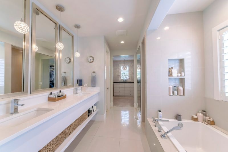 Bathroom with Ambient Lighting